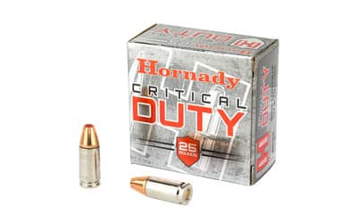 Hornady 9mm Luger 124gr CRITICAL DUTY Brass – 25rd