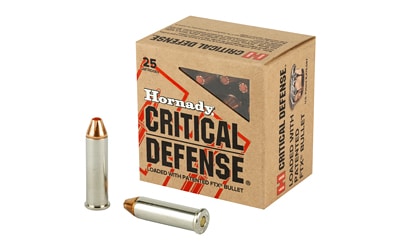 Hornady .357 Magnum 125gr CRITICAL DEFENSE Brass – 25rd