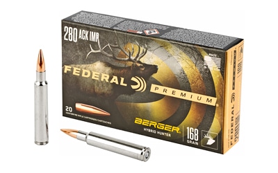 Federal .280 Ackley Improved 168gr Brass – 20rd