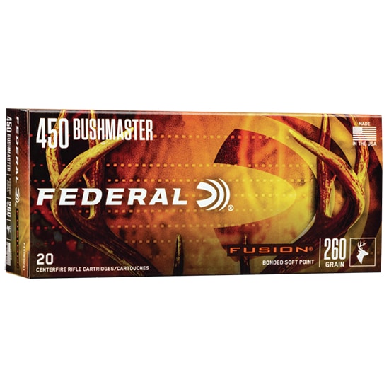 Federal .450 Bushmaster 260gr BONDED