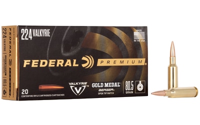 Federal .224 Valkyrie OTM Brass – 20rd