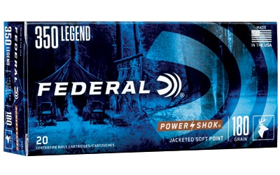 Federal .350 Legend 180gr SP Brass – 20rd