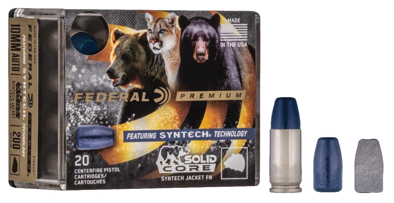Federal 10mm Auto 200gr Brass – 20rd