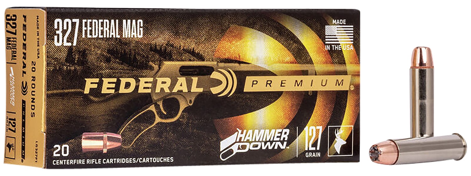 Federal .327 Federal Magnum 127gr BONDED Nickel-Plated – 20rd