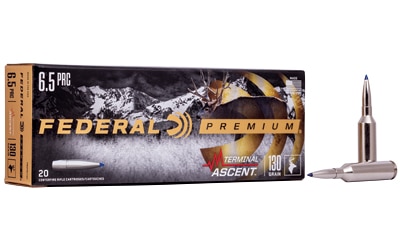 Federal 6.5 PRC 130gr BONDED Brass – 20rd