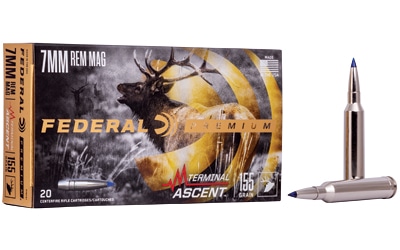 Federal 7mm Rem Mag 155gr BONDED Brass – 20rd