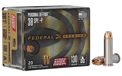 Federal .38 Special HYDRA-SHOK – 20rd