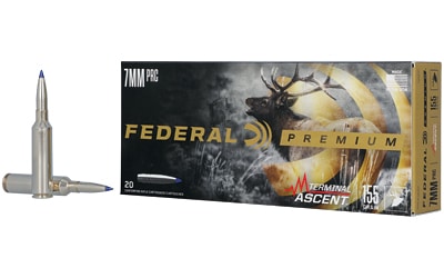 Federal 7mm PRC 155gr BONDED Nickel-Plated – 20rd