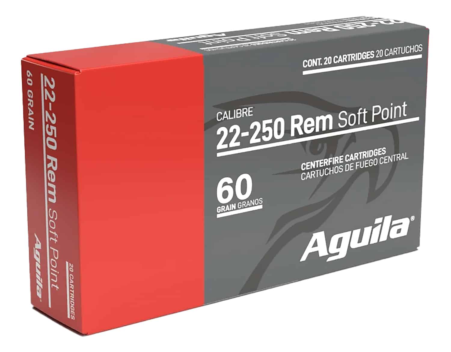 Aguila .22-250 Remington InterLock Boat Tail Soft Point 20rd box