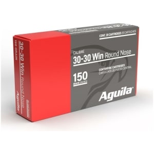 Aguila .30-30 Winchester 150gr InterLock boat tail soft point ammunition 20rd box