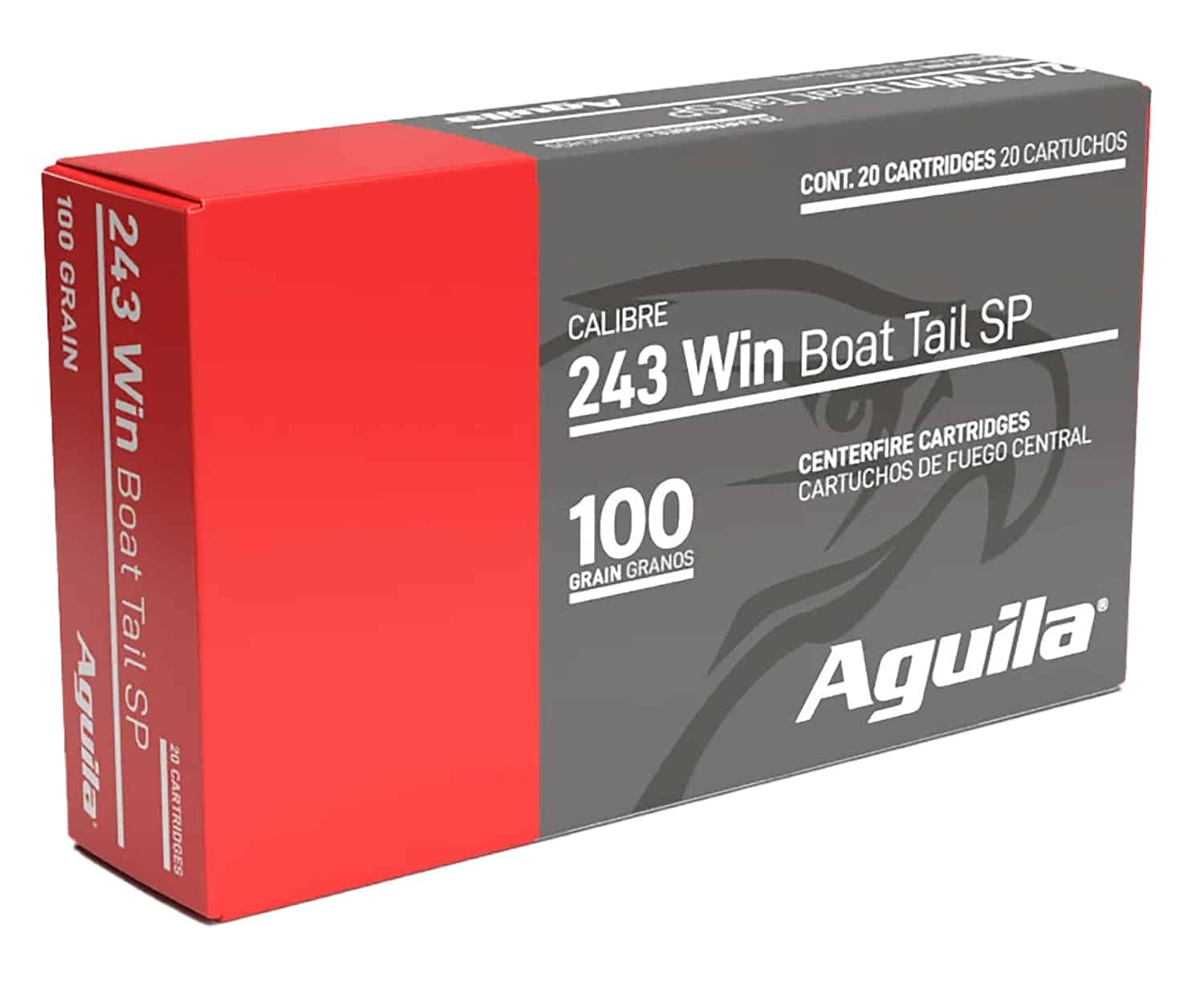 Aguila .243 Winchester 100gr Brass – 20rd
