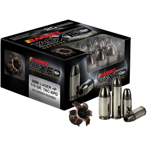 Barnes TAC-XPD .357 Magnum 125 gr TAC-XP 20-round box