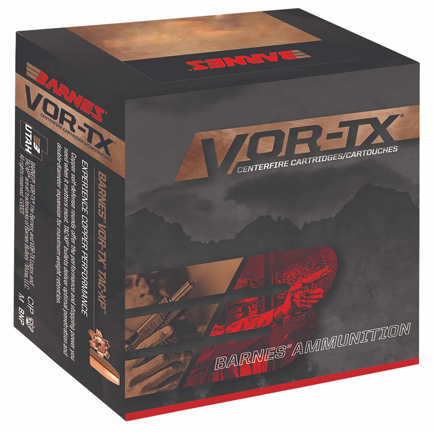 Barnes .44 Magnum 225gr Copper – 20rd