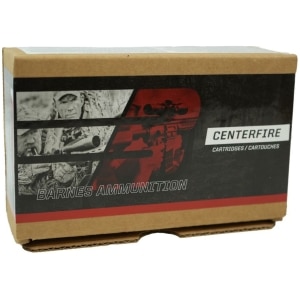 Barnes .223 Rem 55gr HPBT 125-count bulk rifle ammunition box