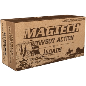Magtech .357 Magnum 158 gr 50rd Cowboy Action Ammunition box