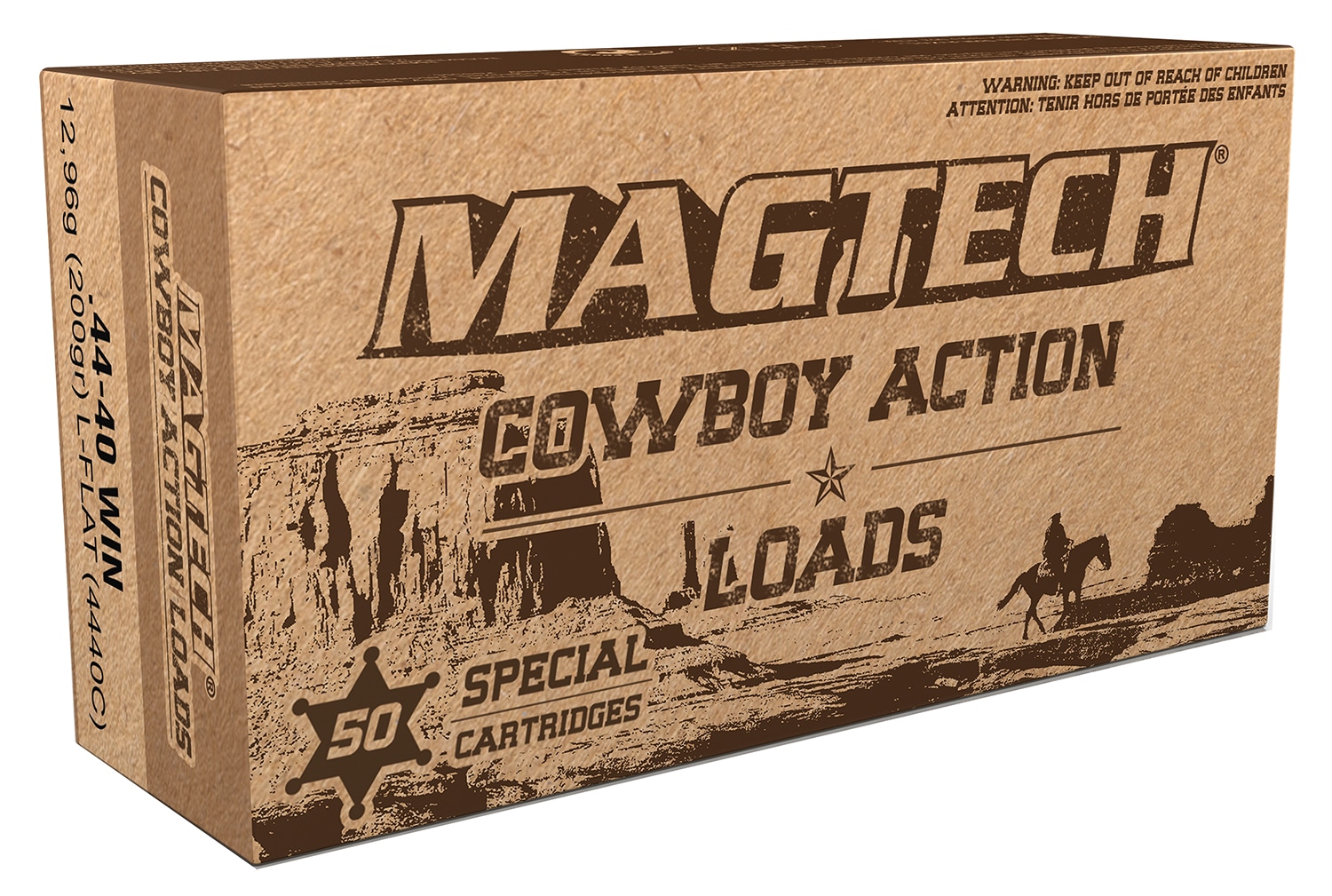 Mag-Tech .44-40 Winchester 200gr Brass – 50rd