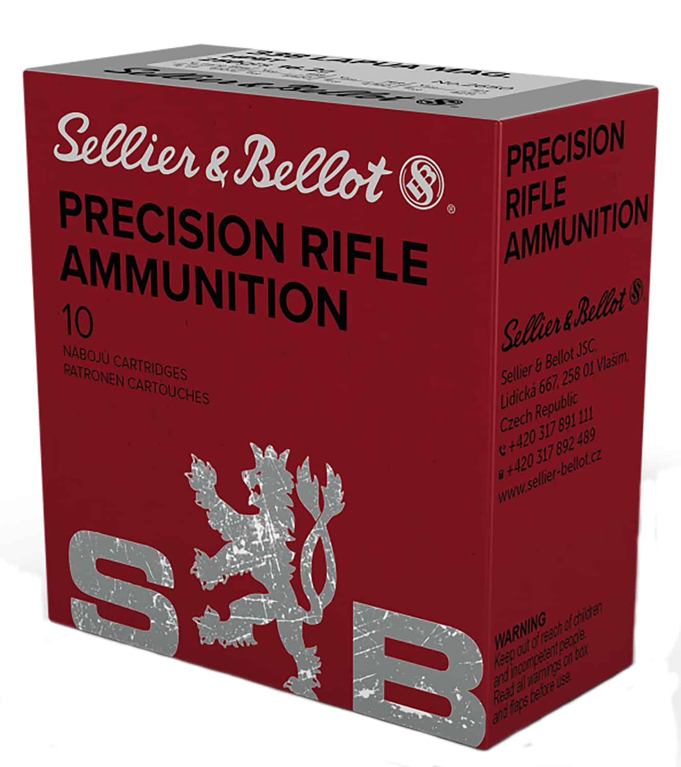 Sellier-Bellot .338 Lapua 250gr Brass – 10rd