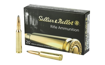Sellier-Bellot 6.5x55 Swedish 140gr SP Brass – 20rd