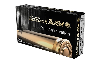 Sellier-Bellot 6.5 Creedmoor 156gr SP Brass – 20rd