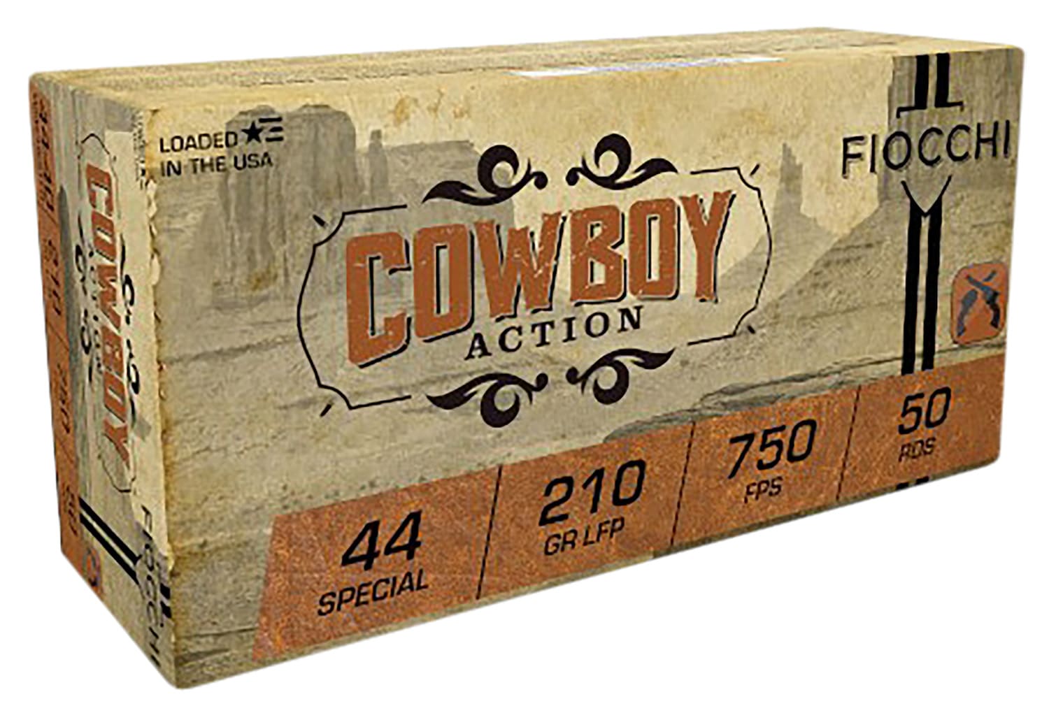 Fiocchi .44 Special 210gr Brass – 50rd
