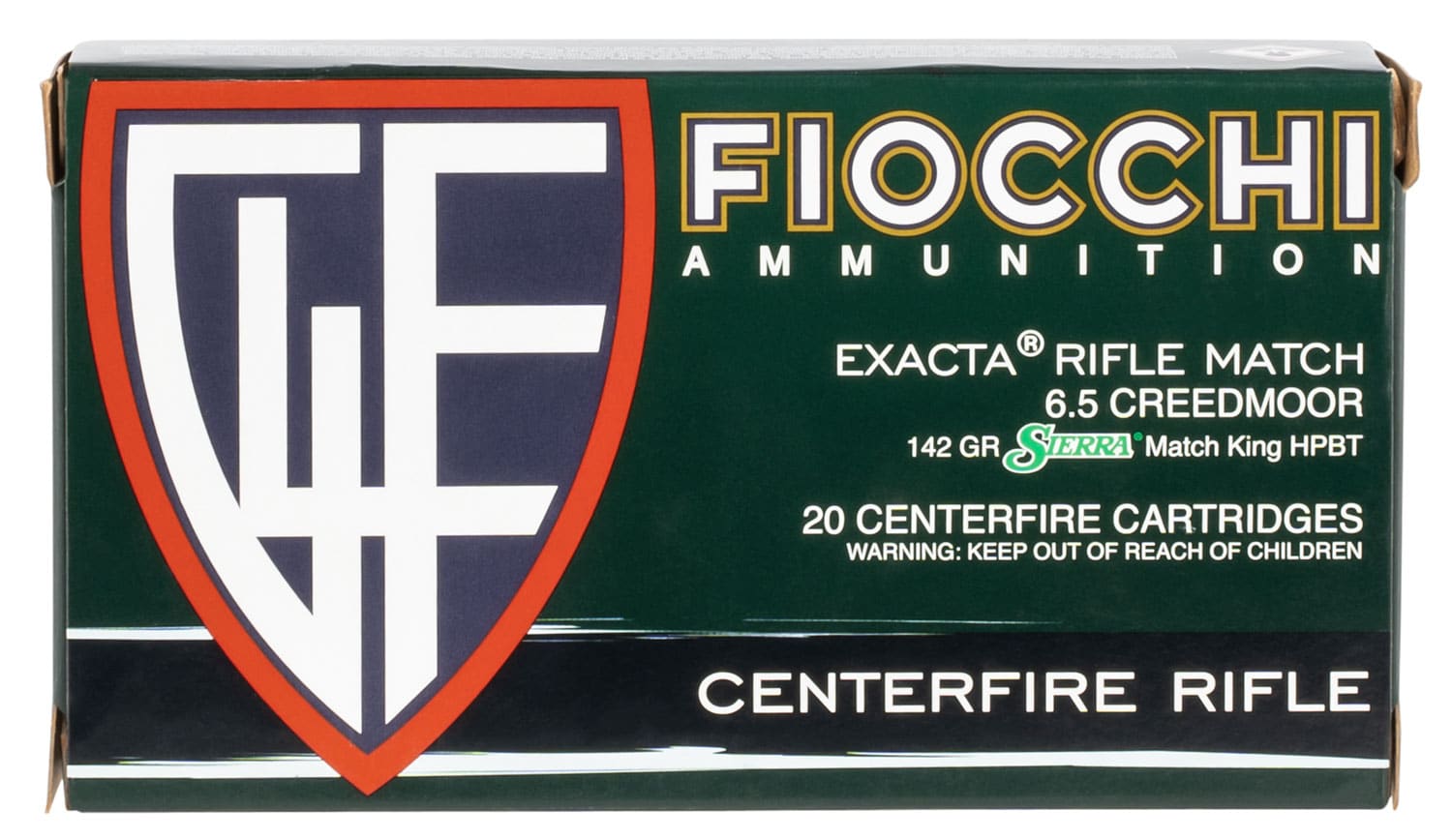 fiocchi 6.5 Creedmoor – 20rd
