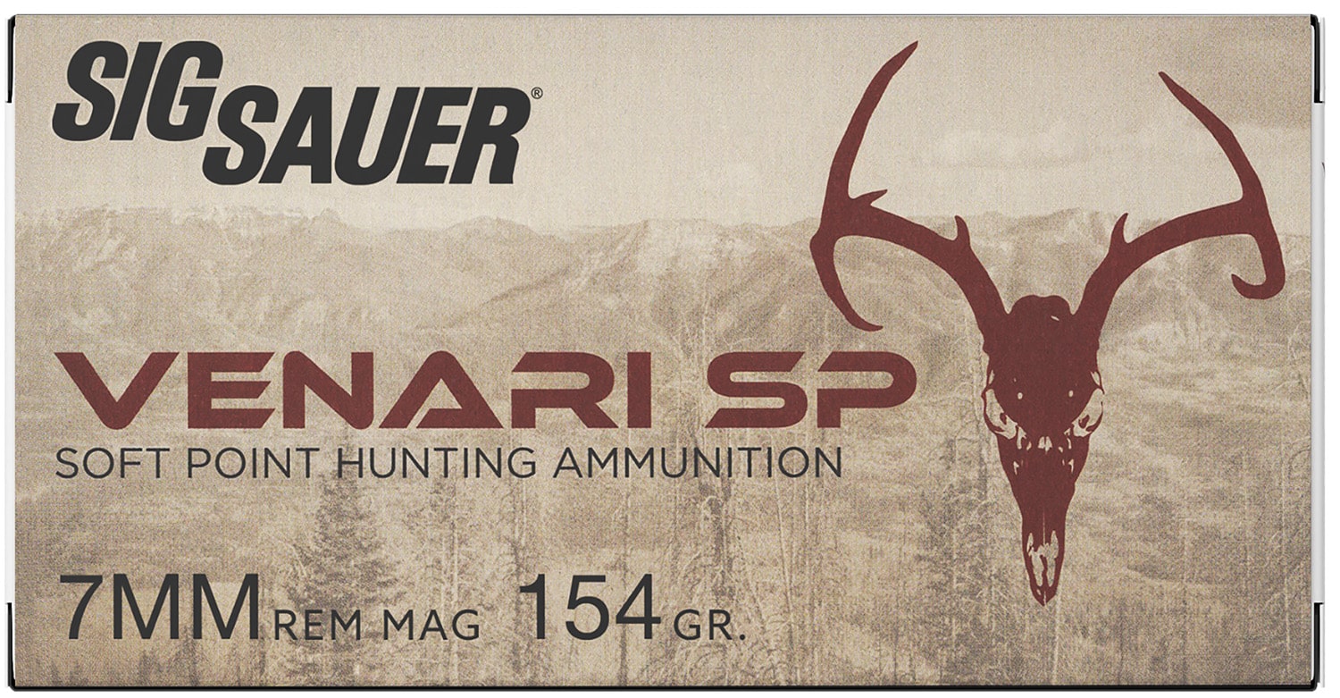 Sig-Sauer 7mm Rem Mag 154gr SP Brass – 20rd