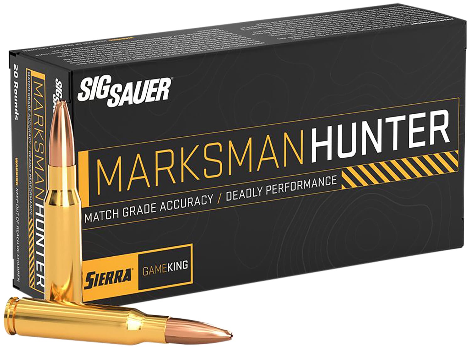 Sig-Sauer .243 Winchester 85gr GAMEKING Brass – 20rd