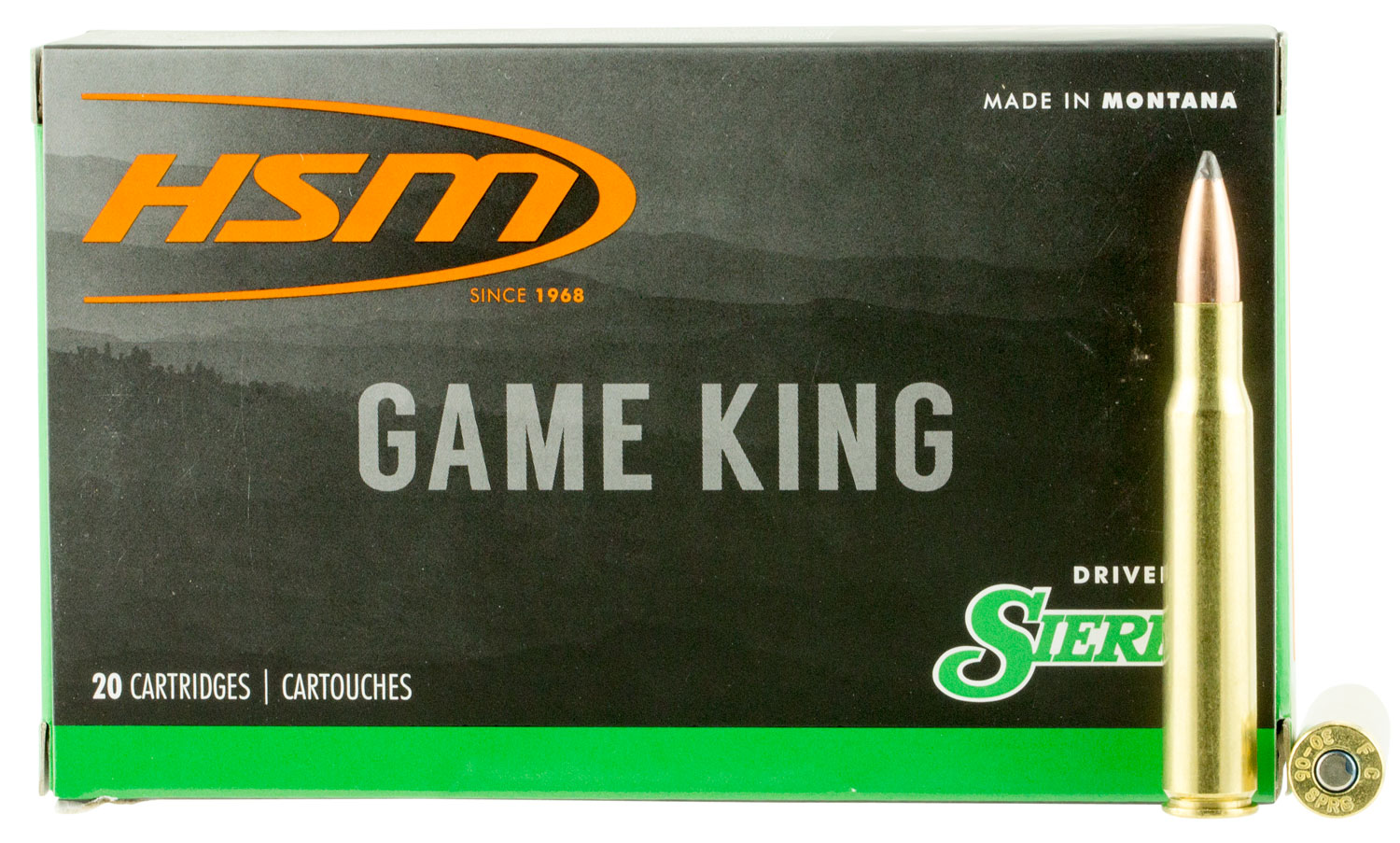HSM .300 RUM 165gr GAMEKING Brass – 20rd