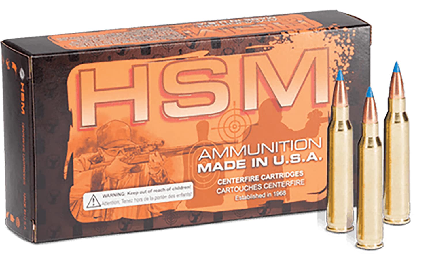 HSM .204 Ruger 32gr Brass – 20rd