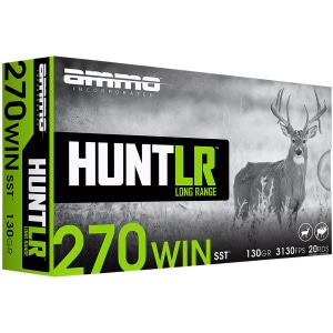 Ammo Inc .270 Win 130 gr Super Shock Tip 20rd box, brass-cased
