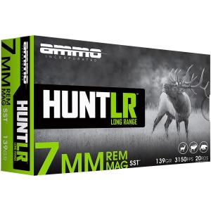 Ammo Inc Signature Hunt 7mm Remington Magnum 139 gr Super Shock Tip 20rd box