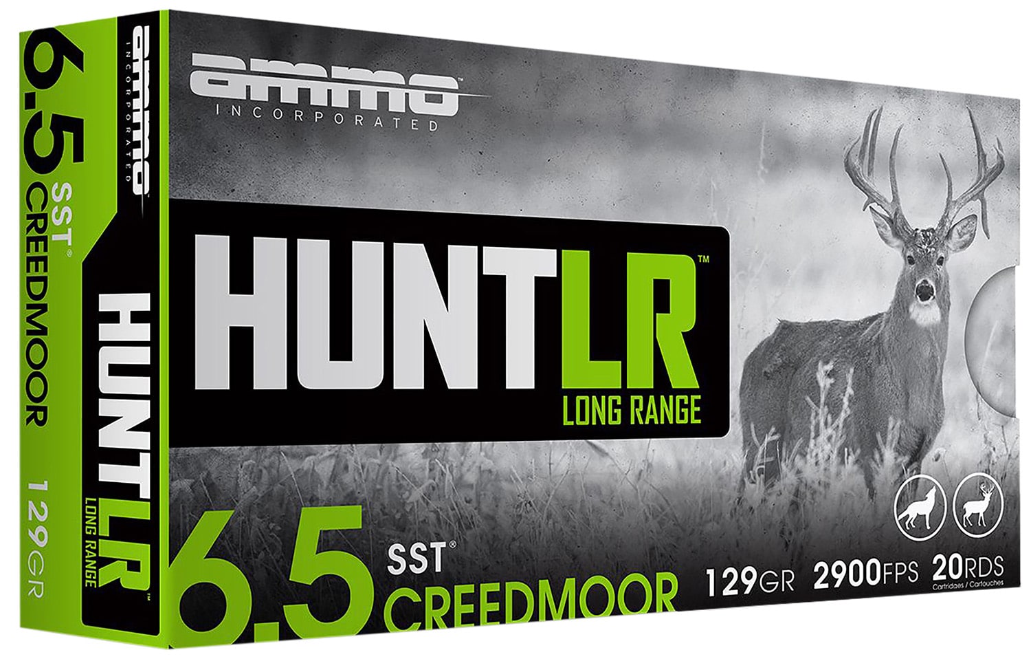 Ammo 6.5 Creedmoor 129gr SST Brass – 20rd