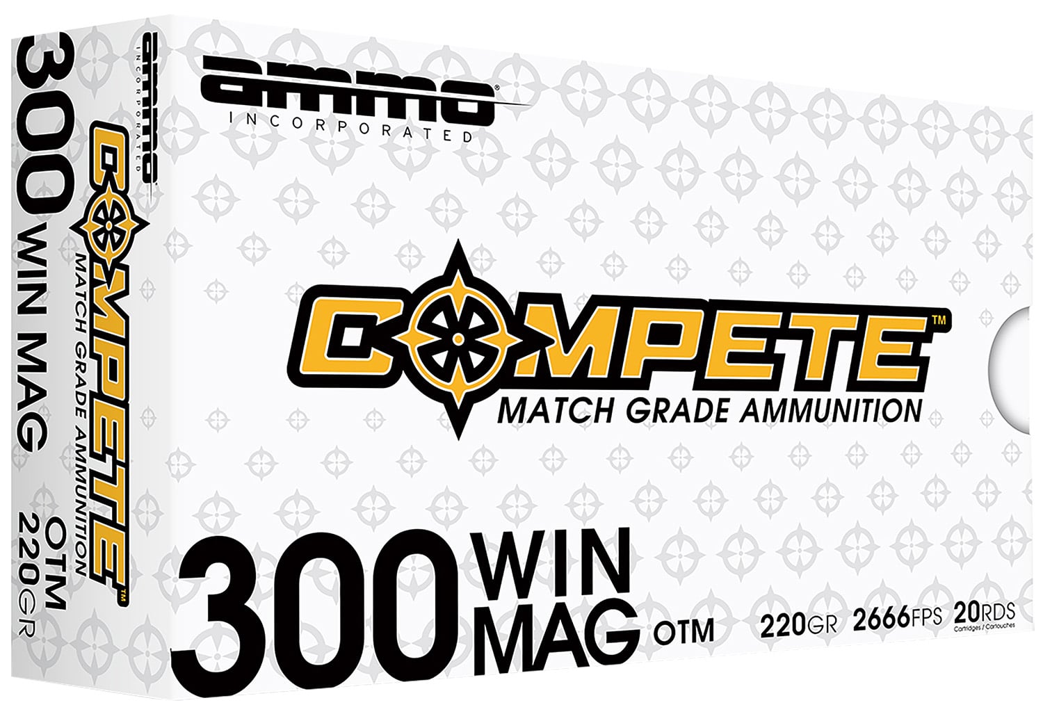 Ammo .300 Win Mag 220gr OTM Brass – 20rd