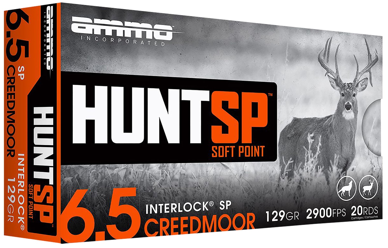 6.5 Creedmoor 129gr SP – 20rd