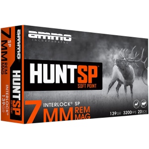 Ammo Inc 7mm 139gr InterLock Soft Point 20rd box