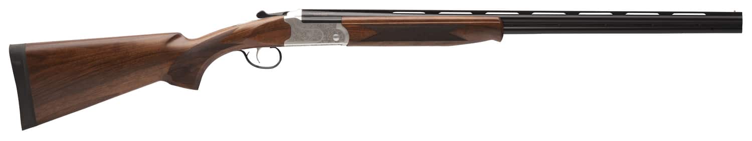 Savage/Stevens 555 E .410 Bore 26-inch over/under shotgun with walnut stock and engraved receiver