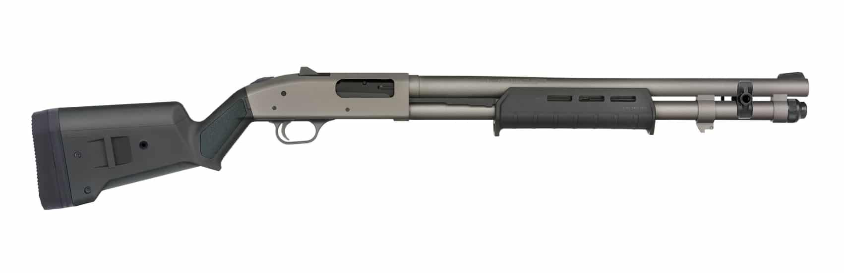 Mossberg 590A1 12 gauge shotgun Tungsten Cerakote Magpul SGA stock