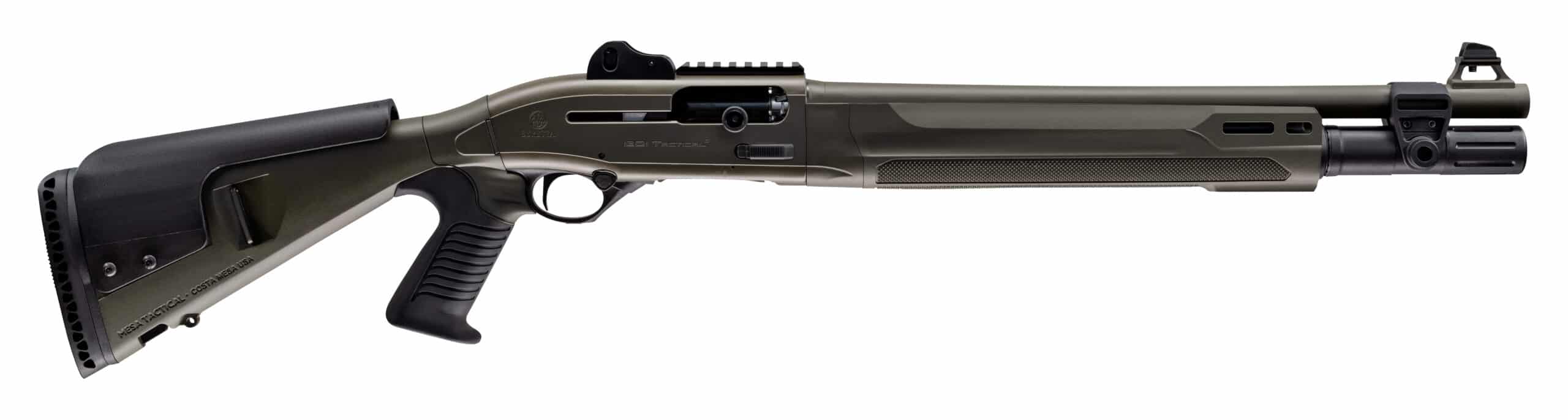 Beretta 1301 Tactical Mod 2 OD Green 12ga 18.5in pistol grip shotgun