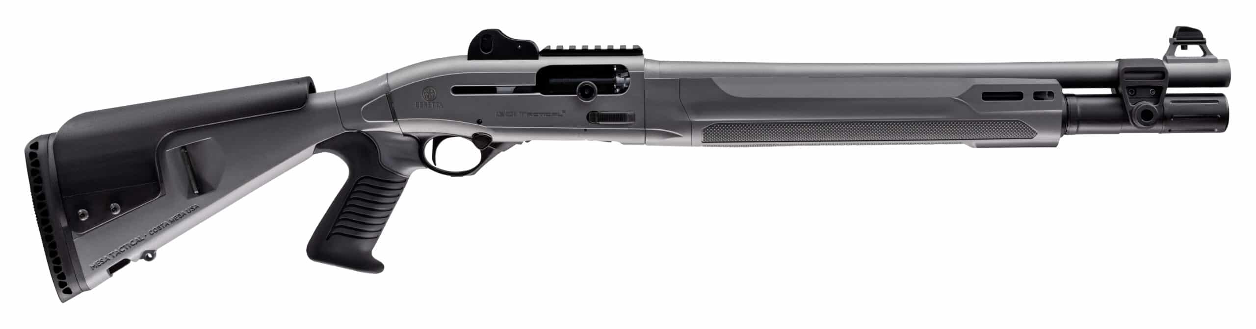 Beretta 1301 Tactical C Mod.2 12ga 18.5 in gray pistol-grip shotgun left profile