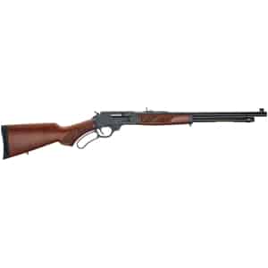 Henry H018G-410R .410 Bore lever-action shotgun with 19.75 in blued barrel and walnut stock
