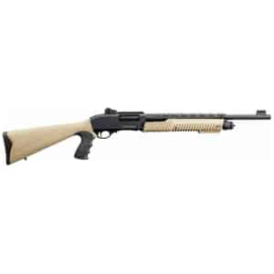 Charles Daly Chiappa CDLY 301 12GA pump shotgun with FDE synthetic stock and heat-shielded barrel