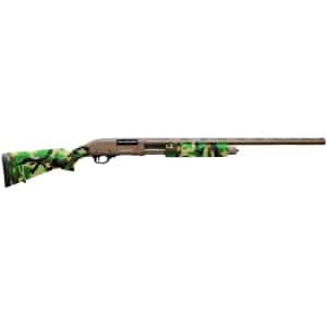 Charles Daly 301 12ga pump shotgun 28in Woodlands Camo FDE Cerakote