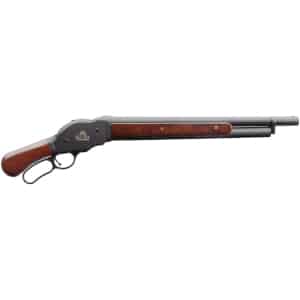 Chiappa 1887 Rosebox Bootleg Term II 12GA 18.5in lever-action shotgun with hand oiled walnut stock