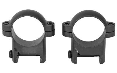 Burris Zee 1-inch medium matte black steel scope rings, Weaver-style