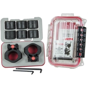 Burris XTR Signature 30mm scope rings in black matte finish