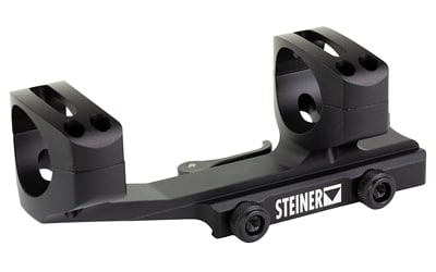 Steiner P Series 30mm QD Mount on Picatinny rail in black