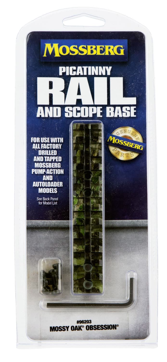 Mossberg Picatinny Rail Scope Mount Mossy Oak Obsession 6.5 inch