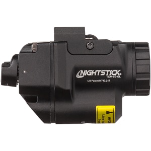Nightstick TCM-5B subcompact weapon light with green laser 650 lumens black