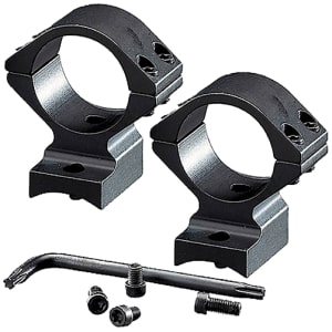 Browning AB3 two-piece integrated scope mount, matte black, 1 inch rings included