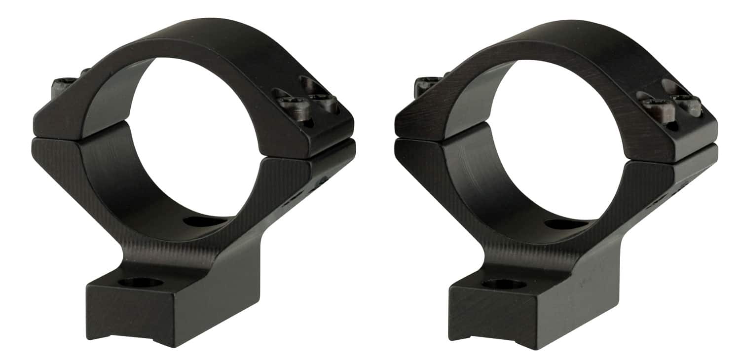 Browning AB3 integrated scope mount with 30mm low rings in matte black, 1.625 inch height